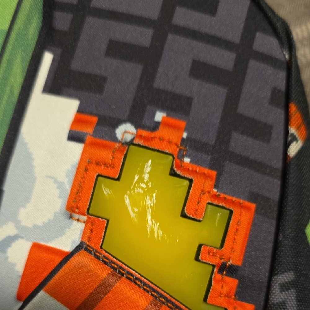 Minecraft Light Up Creeper Backpack - image 7